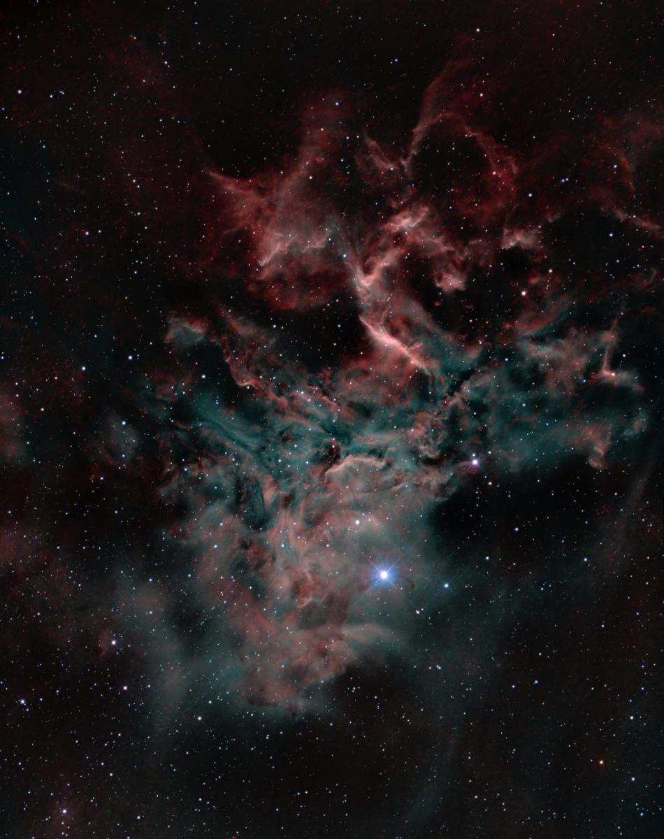 IC405, Bicolor Ha and Sll