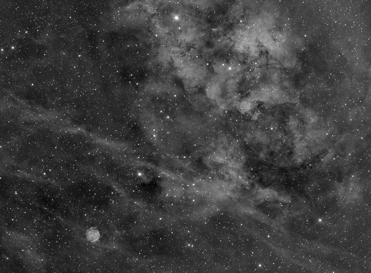 Sh2-115 and Abell 71