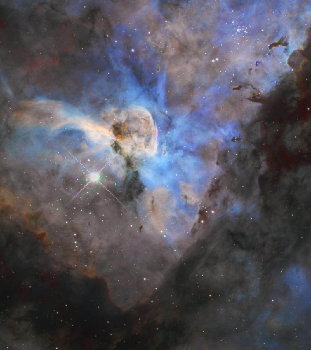 TL20_Carinakeyholenebula_5mar2020_30mHa_30mOlll_30mSll_tonemapcombi_CS_LHE